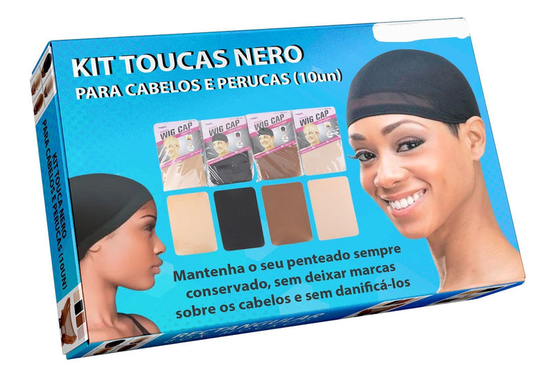 Kit Touca Nero para Cabelos e Perucas